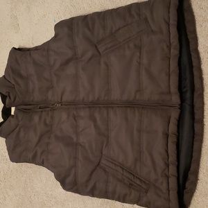Weather proof vintage puffer vest